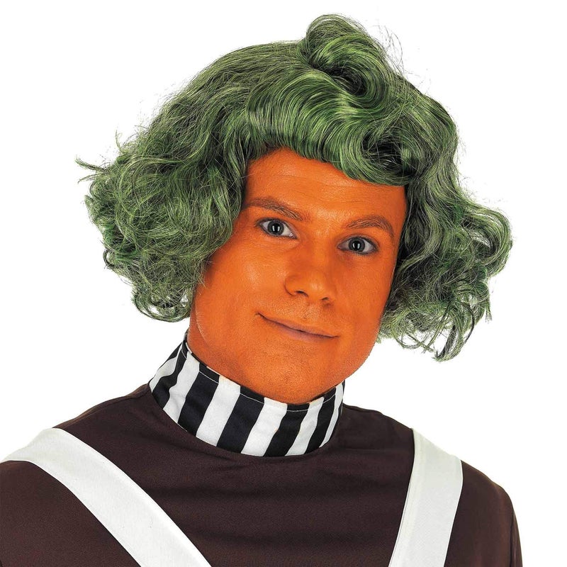 fun shack Chocolate Factory Worker Wig Adults, Chocolate Factory Costume Wig for Men and Women - Image 2